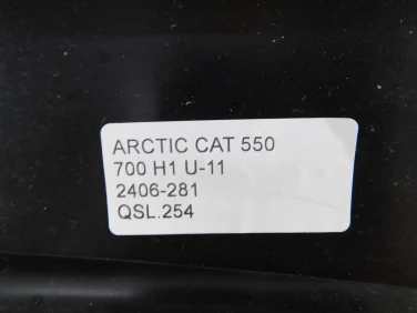 StopieŃ podnÓŻek lewy arctic cat 550 700 h1 u-11 2406-281