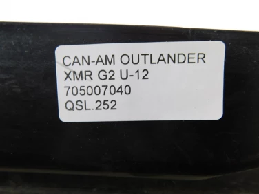 StopieŃ podnÓŻek lewy can-am outlander xmr g2 u-12 705007040