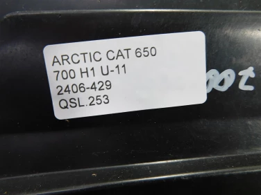 StopieŃ podnÓŻek lewy arctic cat 650 700 h1 u-11 2406-429