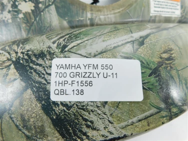 BŁotnik nadkole plastik yamaha yfm 550 700 grizzly u-11 1hp-f1556