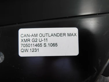 WypeŁnienie plastik can-am outlander max xmr g2 u-11 705011465