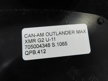 Plastik boczny owiewka can-am outlander max xmr g2 u-11 705004348