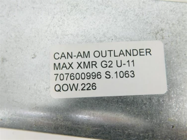 OsŁona tŁumika wydechu can-am outlander max xmr g2 u-11 707600996