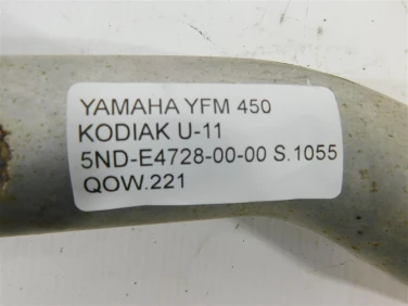 OsŁona tŁumika wydechu yamaha yfm 450 kodiak u-11 5nd-e4728-00-00