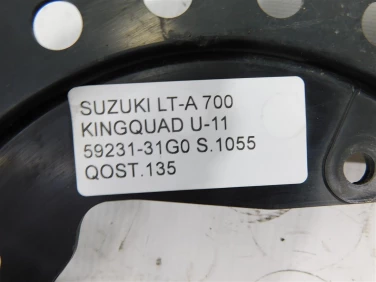 OsŁona tarczy hamulcowej suzuki lt-a 700 kingquad u-11 59231-31g0