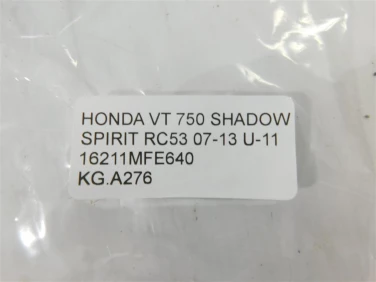 KrÓciec gaŹnik przepustnica honda vt 750 shadow spirit rc53 07-13 u-11 16211mfe640