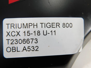 Owiewka bok boczna lewa triumph tiger 800 xcx 15-18 u-11 t2306673