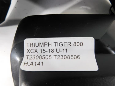 Handbar osŁona rĄk triumph tiger 800 xcx 15-18 u-11 t2308505 t2308506