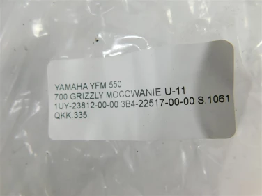 Kolumna kierownicza yamaha yfm 550 700 grizzly mocowanie u-11 1uy-23812-00-00 3b4-22517-00-00