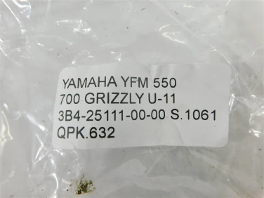 Piasta koŁa yamaha yfm 550 700 grizzly u-11 3b4-25111-00-00