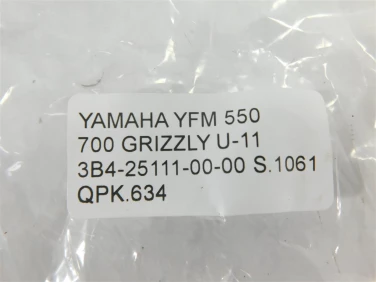 Piasta koŁa yamaha yfm 550 700 grizzly u-11 3b4-25111-00-00