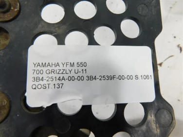 OsŁona tarczy hamulcowej yamaha yfm 550 700 grizzly u-11 3b4-2514a-00-00 3b4-2539f-00-00