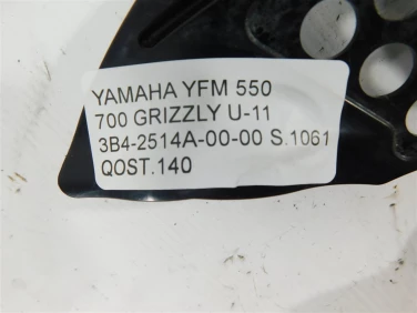 OsŁona tarczy hamulcowej yamaha yfm 550 700 grizzly u-11 3b4-2514a-00-00