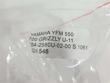 Zacisk hamulec yamaha yfm 550 700 grizzly u-11 384-2580u-02-00