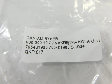 KoŁpak kapsel can-am ryker 600 900 19-22 nakrĘtka koŁa u-11 705401983 705401983