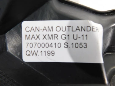 WypeŁnienie plastik can-am outlander max xmr g1 u-11 707000410