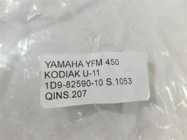 Instalacja wiĄzka yamaha yfm 450 kodiak u-11 1d9-82590-10