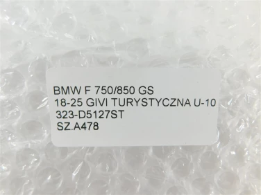 Szyba owiewka przÓd bmw f 750/850 gs 18-25 givi turystyczna u-10 323-d5127st