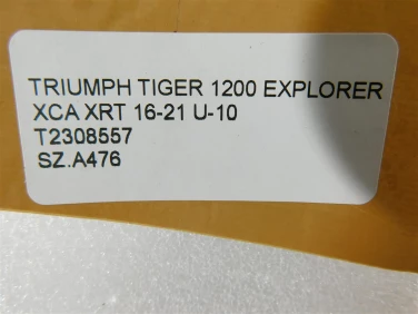 Szyba owiewka przÓd triumph tiger 1200 explorer xcaxrt 16-21 u-10 t2308557