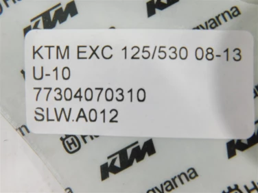 Ślizg ŁaŃcucha wahacz ktm exc 125/530 08-13 u-10 n 77304070310