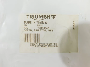 OsŁona chŁodnica przÓd triumph tiger 1050 06-12 u-10 t2306845
