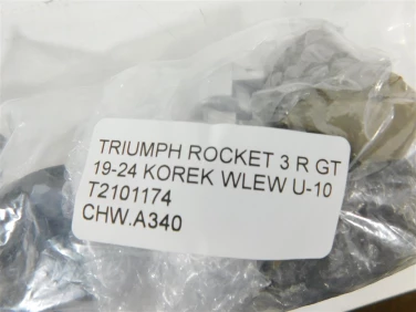 ChŁodnica wody przÓd triumph rocket 3 r gt 19-24 korek wlew u-10 t2101174