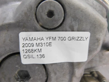 Silnik engine atv yamaha yfm 700 grizzly 2009 m310e 1268km