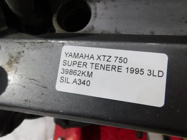 Silnik engine yamaha xtz 750 super tenere 1995 3ld 39862km