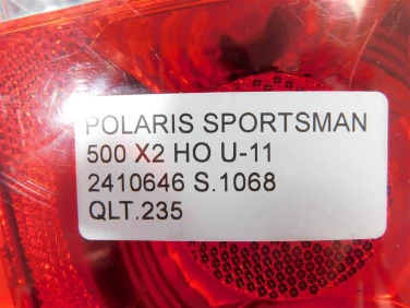 Lampa tyŁ tylna polaris sportsman 500 x2 ho u-11 2410646