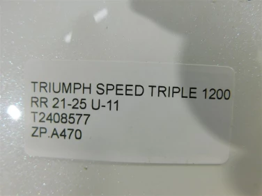 Plastiki owiewki zestaw triumph speed triple 1200 rr 21-25 u-11 t2408577