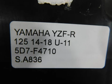 Siedzenie kanapa fotel yamaha yzf-r 125 14-18 u-11 5d7-f4710