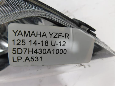 Lampa reflektor przÓd yamaha yzf-r 125 14-18 u-12 5d7h430a1000