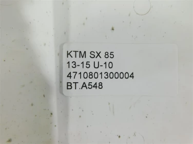 BŁotnik tyŁ tylny ktm sx 85 13-15 u-10 4710801300004
