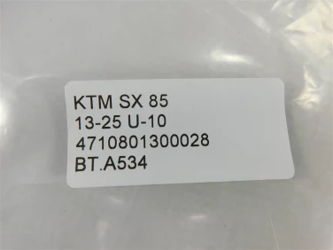 BŁotnik tyŁ tylny ktm sx 85 13-25 u-10 4710801300028