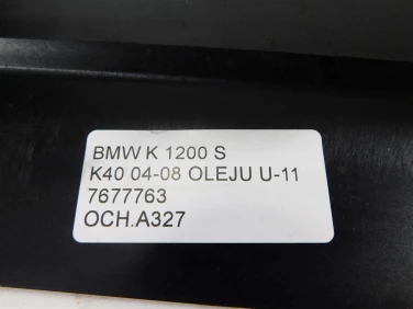 OsŁona chŁodnica przÓd bmw k 1200 s k40 04-08 oleju u-11 7677763