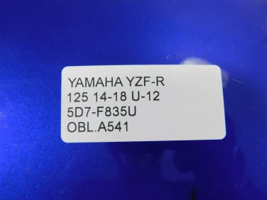 Owiewka bok boczna lewa yamaha yzf-r 125 14-18 u-12 5d7-f835u