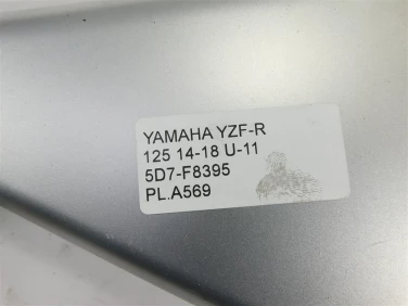 PŁug plastik owiewka yamaha yzf-r 125 14-18 u-11 5d7-f8395