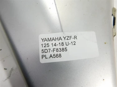 PŁug plastik owiewka yamaha yzf-r 125 14-18 u-12 5d7-f8385