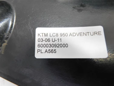 PŁug plastik owiewka ktm lc8 950 adventure 03-06 u-11 60003092000