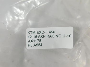 PŁug plastik owiewka ktm exc-f 450 12-16 axp racing u-10 ax1175