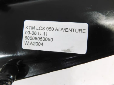 Plastik wypeŁnienie owiewka ktm lc8 950 adventure 03-06 u-11 60008050050
