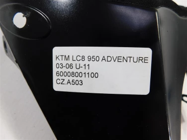 Czacha czasza owiewka przÓd ktm lc8 950 adventure 03-06 u-11 60008001100