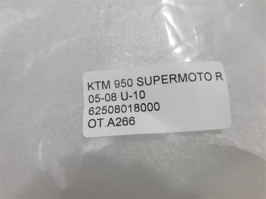 Ogon owiewka tyŁ ktm 950 supermoto r 05-08 u-10 62508018000
