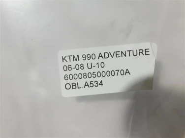 Owiewka bok boczna lewa ktm 990 adventure 06-08 u-10 6000805000070a