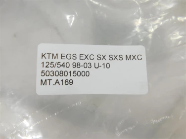 Mocowanie tablicy bŁotnik ktm egs exc sx sxs mxc 125/540 98-03 u-10 50308015000