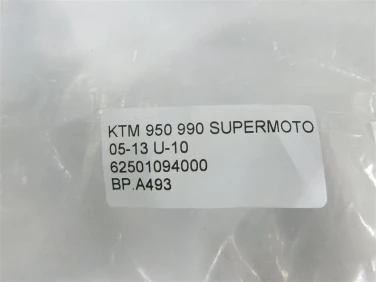 BŁotnik przÓd przedni ktm 950 990 supermoto 05-13 u-10 62501094000