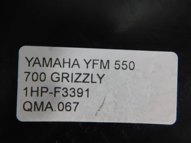 Maska plastik bŁotnik yamaha yfm 550 700 grizzly 1hp-f3391