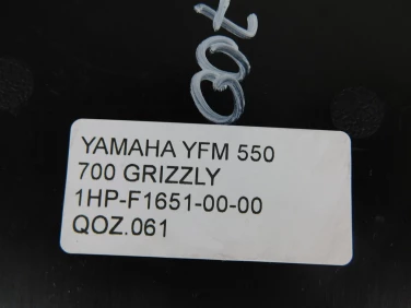 OsŁona zbiornika yamaha yfm 550 700 grizzly 1hp-f1651-00-00