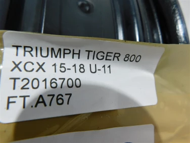 Felga koŁo tyŁ triumph tiger 800 xcx 15-18 felga prosta ok u-11 t2016700