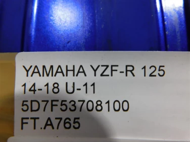 Felga koŁo tyŁ yamaha yzf-r 125 14-18 felga prosta ok u-11 5d7f53708100